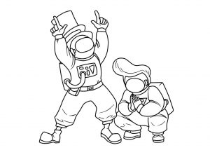 Among Us coloring pages