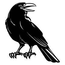 Crow stencils