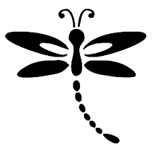 Dragonfly stencils
